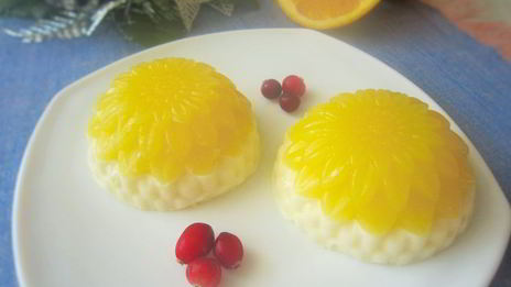 апельсиновый десерт