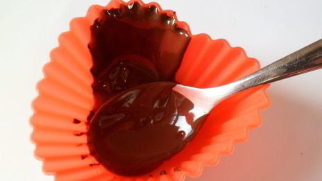 банановый сорбет в шоколаде