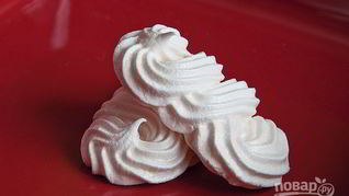 Безе из французской меренги