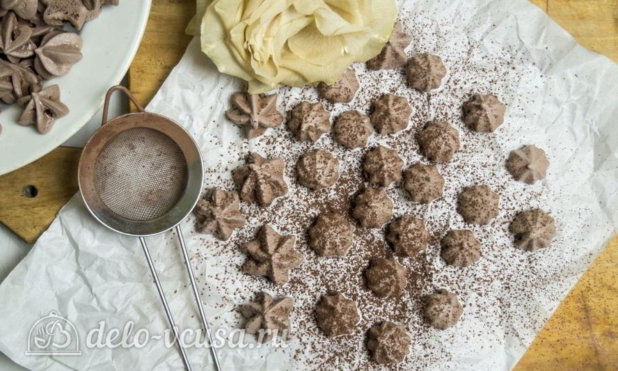 Рецепт безе с какао