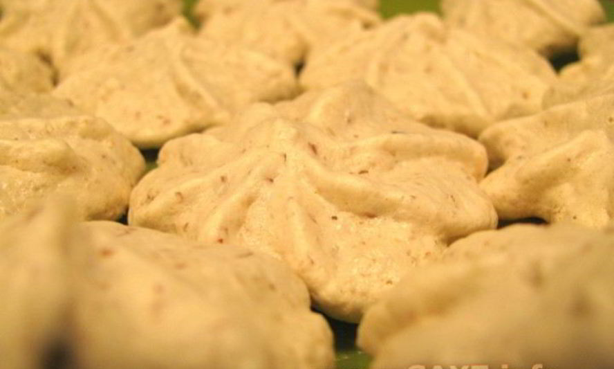 Рецепт безе с миндалем