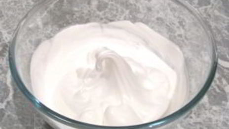 безе с миндалем