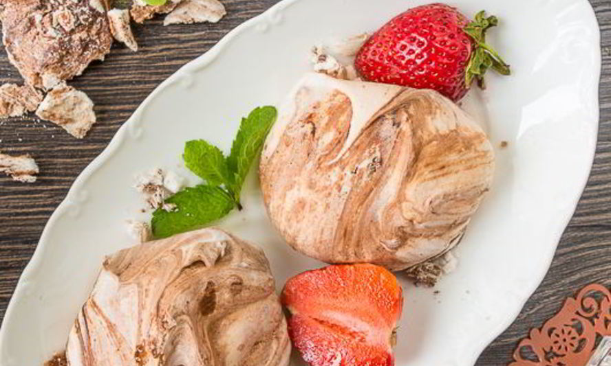 Рецепт безе с шоколадом