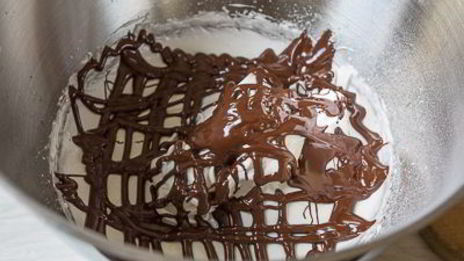 безе с шоколадом
