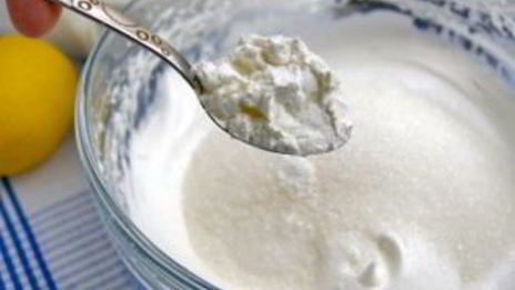 безе с ягодами