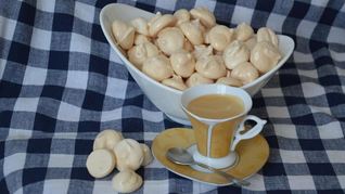 Мини-безе к чаю