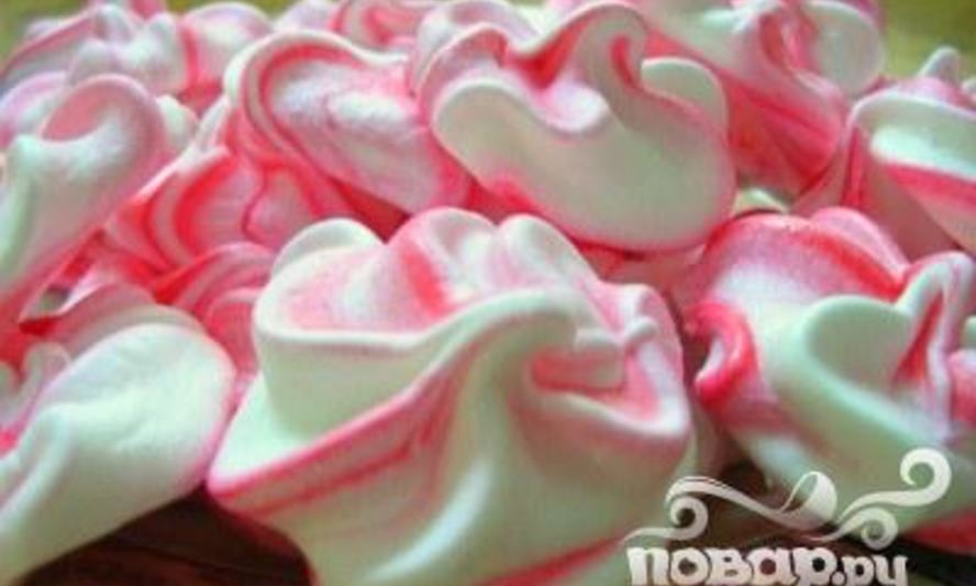 Рецепт разноцветное безе