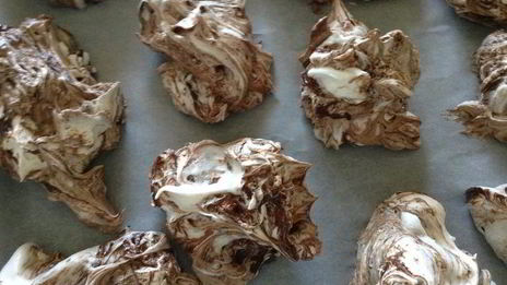 шоколадное безе