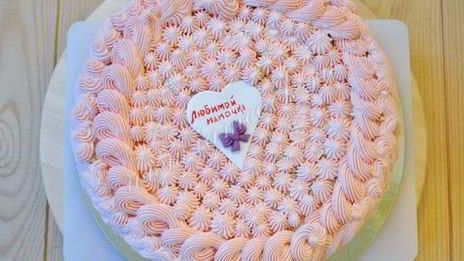 торт-безе для любимой мамочки