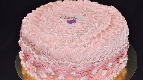 торт-безе для любимой мамочки