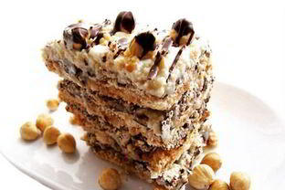 Торт-безе с карамелью