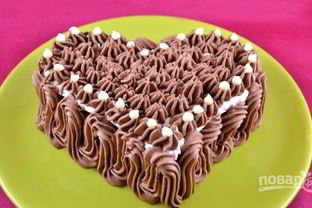 Тортик Безе в шоколаде