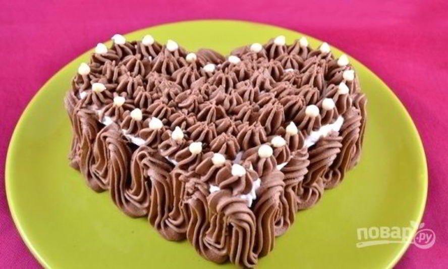 Рецепт тортик безе в шоколаде