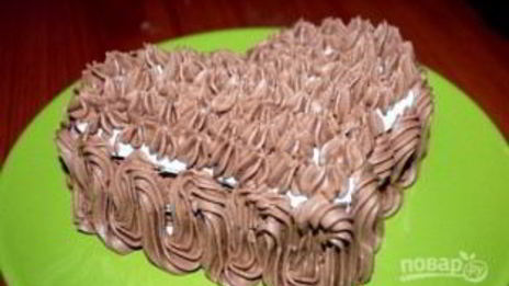 тортик безе в шоколаде