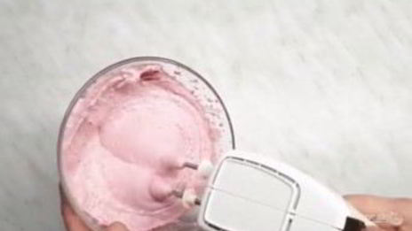 быстрый десерт малиновые облака