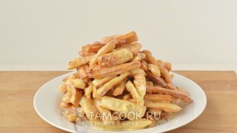 чак-чак со сгущенкой