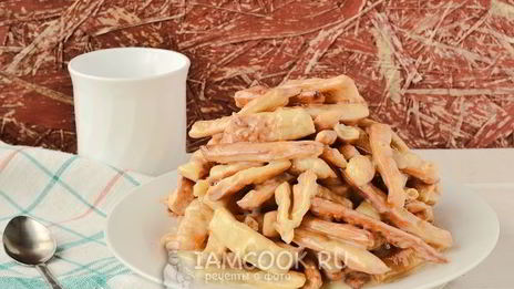 чак-чак со сгущенкой