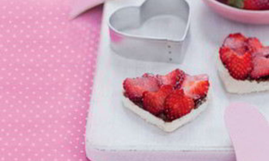 Рецепт десерт валентинка