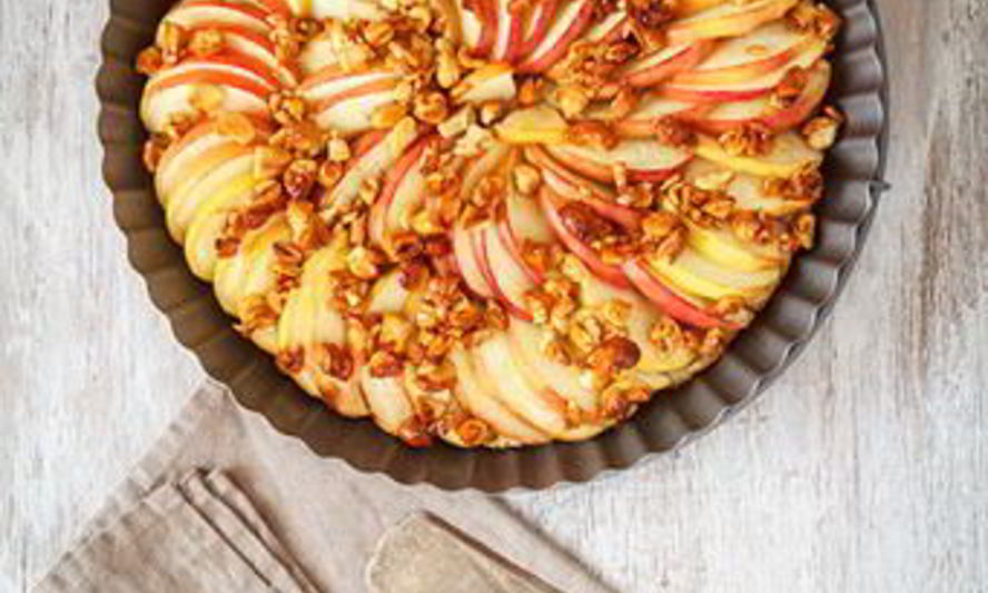 Рецепт десерт яблоко ньютона