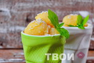 Домашний сорбет