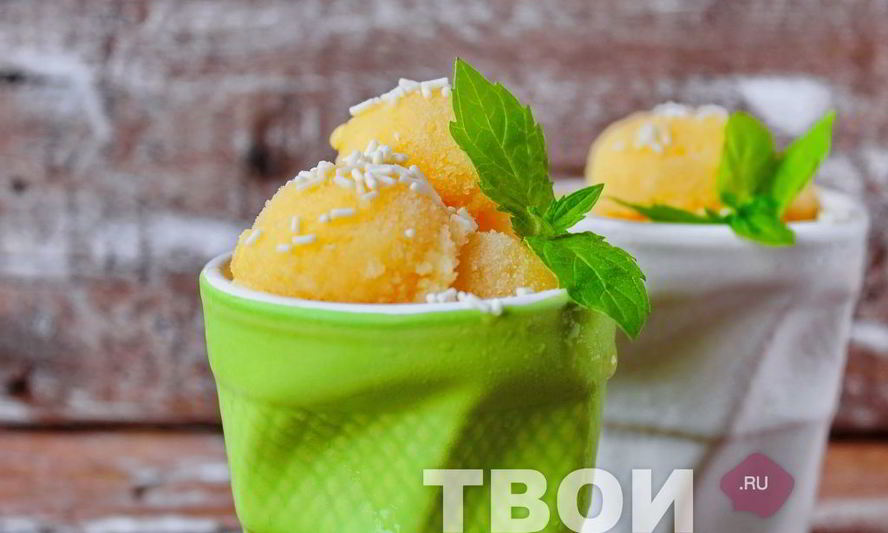 Рецепт домашний сорбет