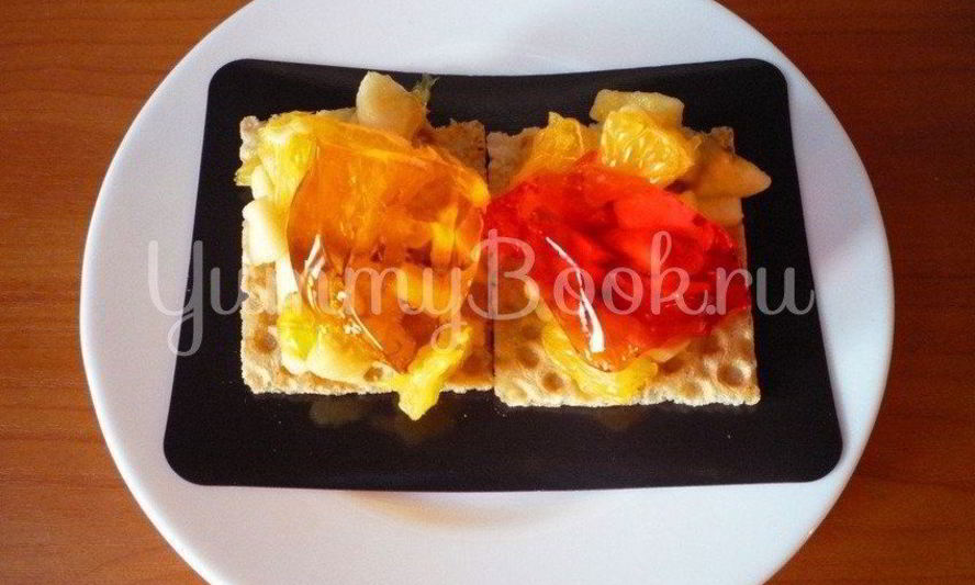 Рецепт фрукты в желе