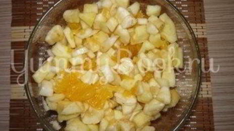 фрукты в желе