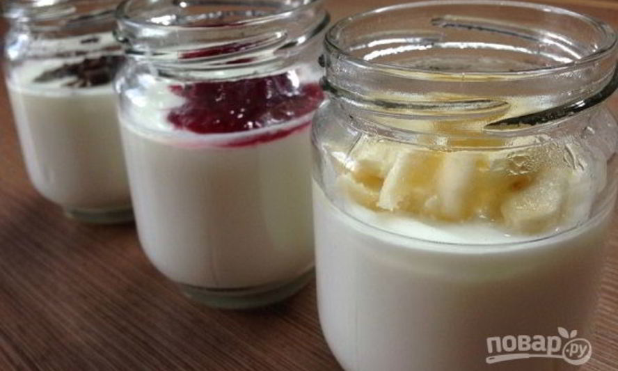 Рецепт йогурт с фруктами и ягодами в мультиварке