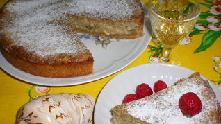 Чизкейк с халвой