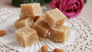 Домашняя халва миндальная