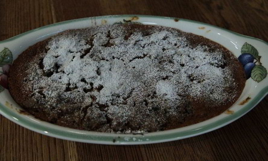 Рецепт хлебный пудинг с черносливом и изюмом