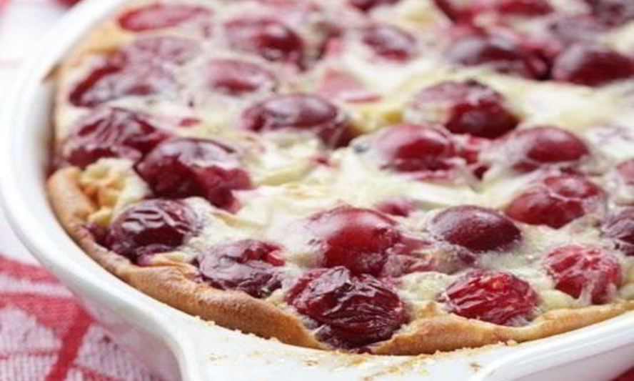 Рецепт клафути с вишней по-французски