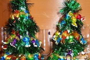 Елка из конфет