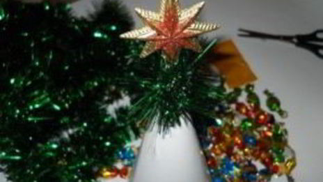 елка из конфет