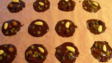 французские рождественские конфеты