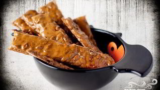 Карамельные конфеты с тыквенными семечками