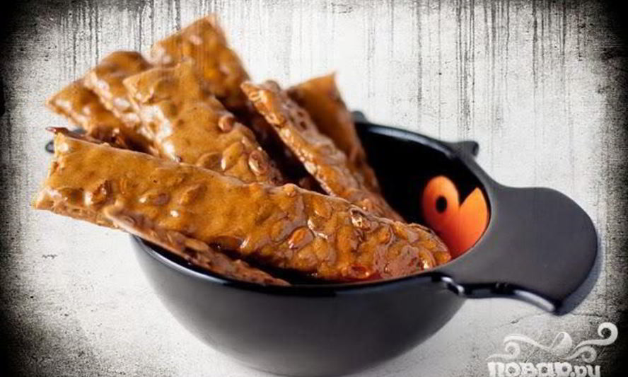 Рецепт карамельные конфеты с тыквенными семечками