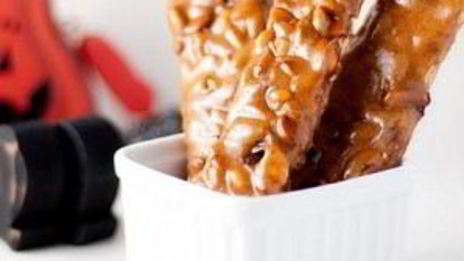 карамельные конфеты с тыквенными семечками