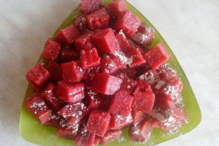 Клубничные желейные конфеты