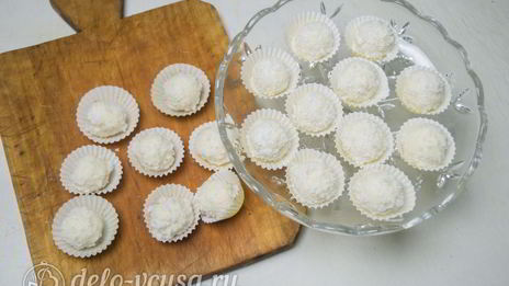 конфеты из кокосовой стружки и сгущенки