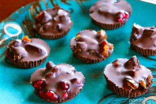 Конфеты из темного шоколада