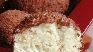 Конфеты из творога с орехами