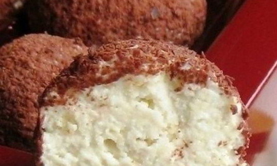 Рецепт конфеты из творога с орехами