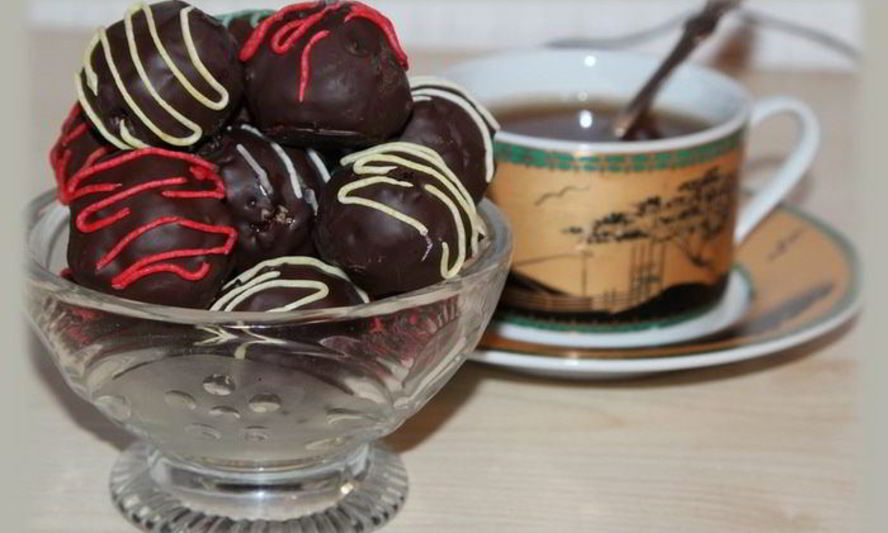 Рецепт конфеты ореховый микс с клюквой