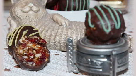 конфеты ореховый микс с клюквой