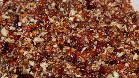 конфеты ореховый микс с клюквой