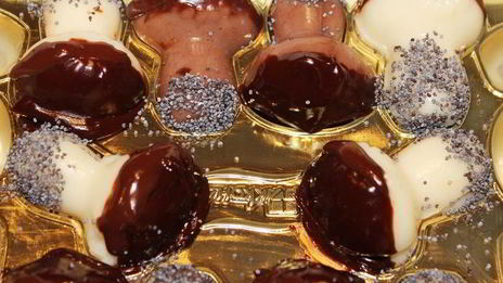 конфеты ручной работы грибочки