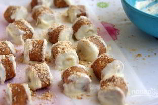 Конфеты с банановой начинкой