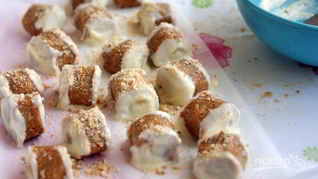 Конфеты с банановой начинкой