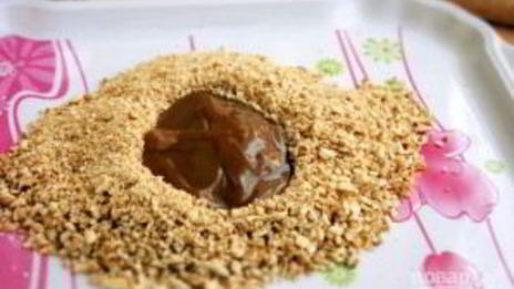 конфеты с банановой начинкой